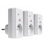Maclean MCE153 Prises internes avec t�l�command� 3 pi?ces programmable avec pile de la t�l�commande Lot de 3 prises t�l�command�