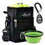 ZENOVA PETS Pochette à friandises pour Chien avec Bol de Voyage et clickers de Dressage pour Chien Sac de Promenade étanche pour