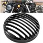 KaTur - Grille de protection noire pour phare - Aluminium - 14