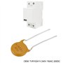 Be In Your Mind Lot de 10 varistances à oxyde métallique TVR10241V 240V 150AC 200DC Compatible avec protection contre les surten