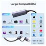 UGREEN Carte de Capture Vidéo HDMI 4K 30Hz vers USB A USB C 3.0 2K 30Hz 1080P Carte Acquisition Enregistrement Plug Play Streami