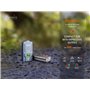 FENIX E03R v2.0 Lampe torche porte-clés rechargeable légère | 500 lumens | 90 m | 30 heures max | mode lumière rouge | charge US