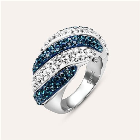 Bague Femme Stroili 1694735 Argenté Bleu
