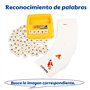 Jeu Amusant d'alphabétisation espagnole - Espanol Minuscules Mots de Vue - 60 Cartes Flash - Jouets éducatifs d'apprentissage de
