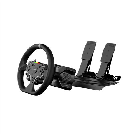 MOZA Racing R3 Bundle – Configuration compacte du simulateur de course avec empattement et pédales de haute précision – Idéal po