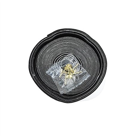 Qrity 2 Bande de Crochet pour Rideaux de Porte Isolés