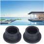 WNSC Bouchon en Caoutchouc d'échelle, Pare-Chocs d'échelle 2Pcs Anti-vieillissement pour Piscine pour hôtel pour échelle de Pisc
