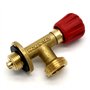 Adaptateur de gaz de camping pour régulateurs de camping-car et de caravane compatible avec 907