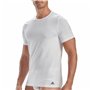 T-shirt à manches courtes homme Adidas Ss Tee Crew Active Core Cotton Blanc 3 Unités
