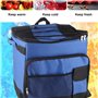 banapoy Glacière à roulettes Pliable, Grande capacité de 35 L, Sac Isotherme Anti-Fuite, Chariot Isotherme Souple, Sac à Dos pou