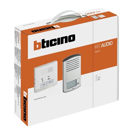 Bticino 364211 Kit Portier Résidentiel Audio Mains Libres BUS