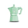 Cafetière Italienne Bialetti MOKA EXCLUSIVE 6T Vert Aluminium 6 Tasses (6 Unités)