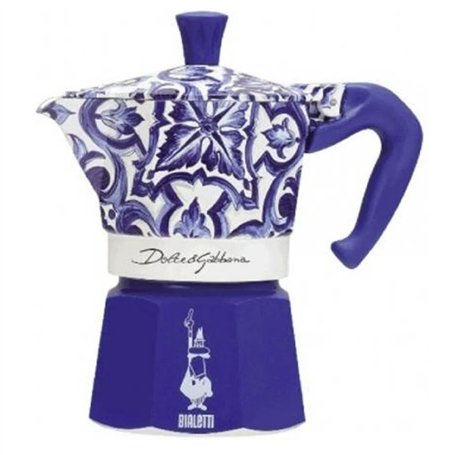 Cafetière Italienne Bialetti MOKA D&G BLU MEDIT. 6T Bleu Aluminium 6 Tasses