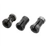 Mandrin de Fraiseuse,Akozon 3 Pièces 6mm 6.35mm 8mm Collet Mandrin Affleureuse,Mandrin de Fraise à Bois,Pince de Serrage Defonce