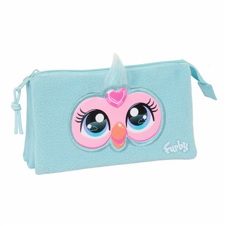 Fourre-tout Furby Bleu 22 x 12 x 3 cm