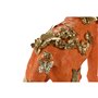 Figurine Décorative Home ESPRIT Orange Doré Léopard 60 x 21,5 x 43 cm
