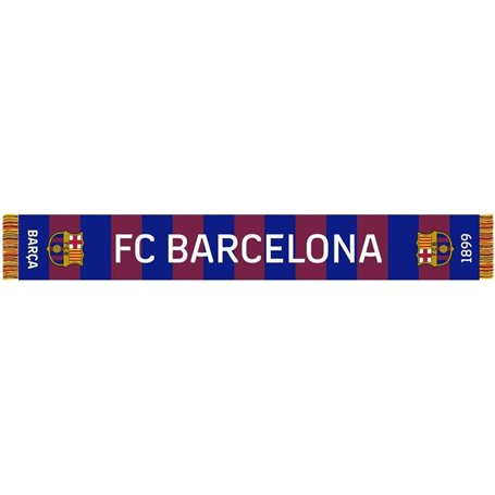 Produit officiel sous licence FC Barcelone Écharpe à tisser n° 29 5004 BUT29