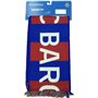 Produit officiel sous licence FC Barcelone Écharpe à tisser n° 29 5004 BUT29, Bleu/grenat, 140
