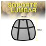 HIBRON SMAMS Dossier lombaire pour chaise de bureau ou voiture avec maille super serrée, corrige la posture et soulage les doule