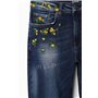 Jeans Desigual Akira avec Broderie Florale - Bleu 86,30 €