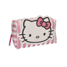 Nécessaire de Voyage Hello Kitty Rose 100 % Polyuréthane