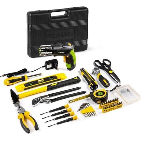 Jeu d'outils avec tournevis sans fil - Fieldmann - FDG 5018-108AR