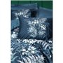 Parure de lit - 1 housse de couette 220 x 240 cm + 2 taies d'oreiller 60 x 60 cm - Satiné 100% coton - Vert