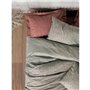 Parure de lit - 1 housse de couette 220 x 240 cm + 2 taies d'oreiller 60 x 60 cm - 100% coton ranforcé - Rouge