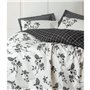 Parure de lit - 1 housse de couette 220 x 240 cm + 2 taies d'oreiller 60 x 60 cm - 100% coton ranforcé - Anthracite