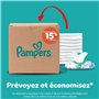 Pampers Baby Dry Pants Taille 7, 62 Couches-Culottes, 15kg+, Maintien 360° Pour Aider À Éviter Les Bâillements et Les Fuites
