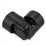 Oumefar Joint universel 12mm ID accouplement d'arbre à joint en U avec croisillon de connecteur de moteur rotatif de rainure de 
