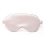 IYOU Soie Dormir Masques de sommeil en soie Set avec Bandeaux et cheveux Chouchous Champagne Cache-œil Mûre Soie Voyage Sieste B