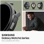 Spigen Liquid Air Coque Compatible avec Samsung Galaxy Watch 6 44mm (2023) - Noir Mat