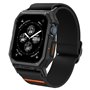 Spigen Lite Fit Pro Coque et Bracelet pour Apple Watch Series 9/8/7 45 mm - Noir Mat