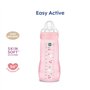 Biberon - MAM BABY - Easy Active - +6 mois - 330 ml - Tétine débit X - Berry