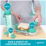 Sistema Boîte à Lunch Bento Box to GO | Boîte de Conservation des Aliments avec récipient à Yaourt/Fruits | 1,25 L | sans BPA | 