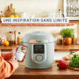 Moulinex Cookeo Wifi 10-en-1, Multicuiseur intelligent haute pression, 10modes de cuisson, Rapide, Sans surveillance, Guide de c