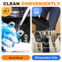 Moule Air Fryer, 3PCS Accessoire Air Fryer pour Ninja Air Fryer 10.4L AF500EU, Moule Silicone Air Fryer pour Ninja Foodi Flex 10