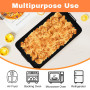 Moule Air Fryer, 3PCS Accessoire Air Fryer pour Ninja Air Fryer 10.4L AF500EU, Moule Silicone Air Fryer pour Ninja Foodi Flex 10