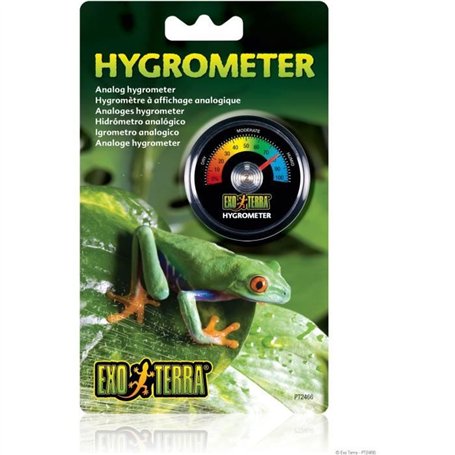 Hygrometre analogue pour terrarium - EXO TERRA