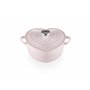 Le Creuset Casserole en forme de cœur avec poignée en fonte en forme de cœur 20 cm