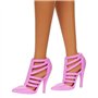 Barbie - Poupée Barbie Fashionistas Robe Sans Bretelle Rose avec accessoires - Barbie - HYT94