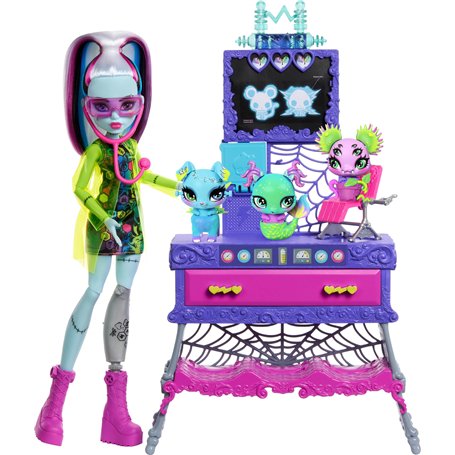 Monster High Coffret Création de Petits Monstres avec poupée Frankie Stein