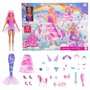 Barbie - Calendrier de l'Avent - Avec poupée mode et 24 surprises - Barbie - JFL66