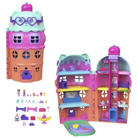 Polly Pocket - Coffret Maison Cornet de Glace - Avec figurines - Polly Pocket - JFT91