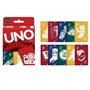 UNO - Jeu de cartes Rouge Rubis - 80eme anniversaire de Mattel - Pour toute la famille - UNO - JGK30