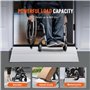 VEVOR Rampe de Seuil Hauteur 5,1 cm Rampe de Portes pour Fauteuil Roulant Capacité de Charge 362,8 kg en Aluminium Rampe Modulai
