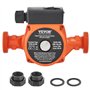 VEVOR LPS25-4S-180 Pompe de Circulation d'eau Chaude, Orange
