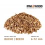 PINI Copeaux de fumage en hêtre - 15 kg - 6-12 mm