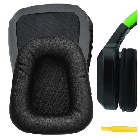 Geekria QuickFit Coussinets de rechange compatibles avec casque de jeu Razer Chimaera